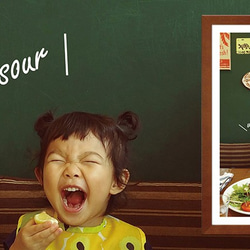 Lemon A4 フレーム付き 1枚目の画像