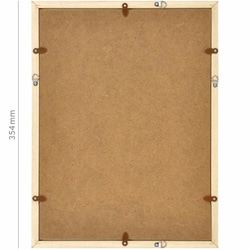 Debussy Claire de Lune Score Poster A4フレーム付き 3枚目の画像