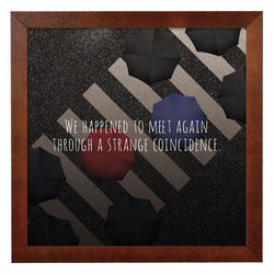 ポスター『umbrella story』　L2フレーム付き （正方形配置） 2枚目の画像