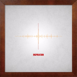 ポスター『inspiration art』L2フレーム付き（正方形配置） 1枚目の画像
