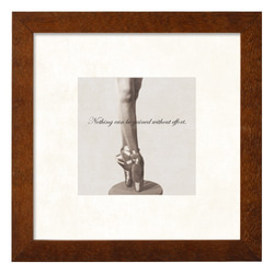 ポスター『ballerina』L1フレーム付き（正方形配置） 2枚目の画像