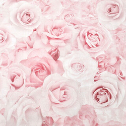 華やかな薔薇のデジタルプリントマスク＊ 薔薇 バラ ローズ 花柄 ピンク マスク 立体マスク 3枚目の画像