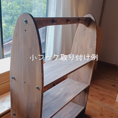 シュタイナー ついたて ハンドメイド 2台（パイン）(4/13