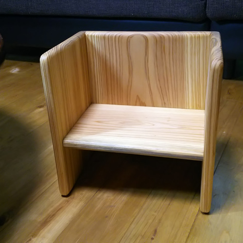 焼杉テーブル箱付き（ハンドメイド） Antique（アンティーク） 焼杉テーブル