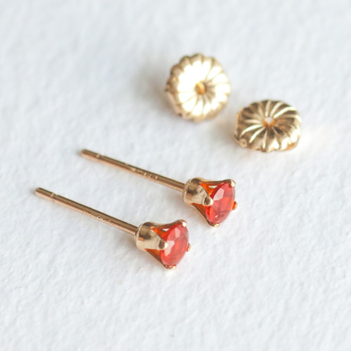 14Kgf 京都オパールピアス ♡全12色 ピアス（スタッド・一粒
