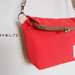 【限實物/樣品銷售】帆布包2way單肩包≪Scarlet≫ 第1張的照片