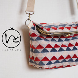 【受注制作】Nexus Ciencia　がまぐち2wayショルダーバッグ 1枚目の画像