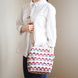 【受注制作】Nexus Ciencia　がまぐち2wayショルダーバッグ 6枚目の画像