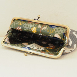 存摺大小的Gamaguchi郵袋“ Shirokuma Gray” 第3張的照片