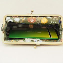 存摺大小的Gamaguchi郵袋“ Shirokuma Gray” 第4張的照片
