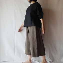 100％棉質高棉長褲（免費/棕色） 第1張的照片