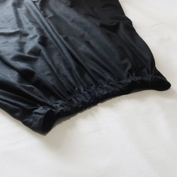 亞麻&amp;棉6件套裙子（自由/黑色） 第10張的照片