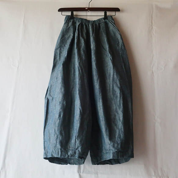 100％棉馬戲團褲子（免費/靛藍色） 第6張的照片