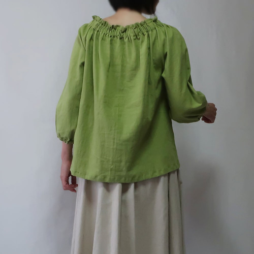 AMBIDEX Store ○ハグ襟 ブラウス(F クロ): l'atelier du savon