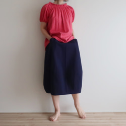 清涼夏日上衣❣棉麻短袖罩衫（自由/粉色） 第5張的照片