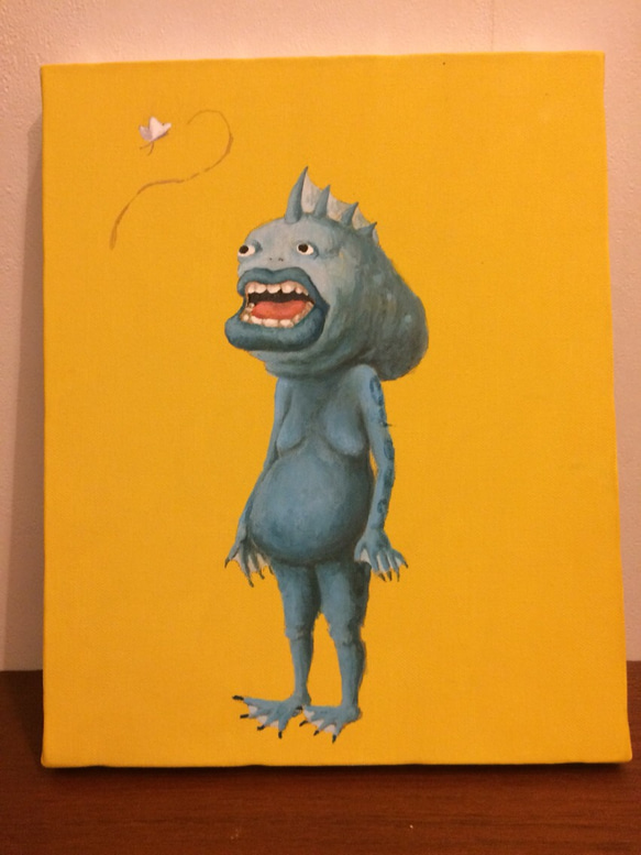 魚人ゴンガ 絵画 がらだま 通販 4570986｜Creema(クリーマ)