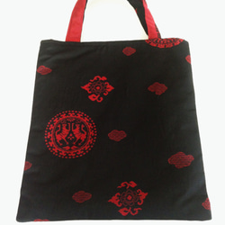 帯リメイクトートバッグ 曲 トートバッグ nonohana1492 通販