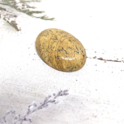 923. 天然石　ピクチャージャスパー  ヘアゴム 4枚目の画像