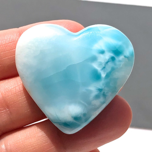 ラリマー Larimar ハート型ルース