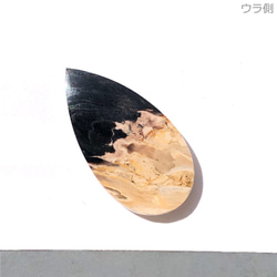 パームルートアゲート[36] 31x16mm 17Cts 珪化木 　ルース／天然石 / カボション 2枚目の画像