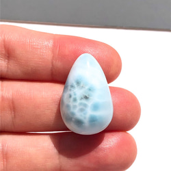 ラリマー[484] 25x16mm 33Cts　ルース  ／天然石 ／ カボション 3枚目の画像