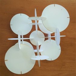 自在に作れるオブジェ 丸形 その他インテリア雑貨 モノづくり工房