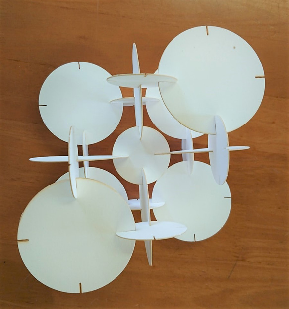 自在に作れるオブジェ 丸形 その他インテリア雑貨 モノづくり工房