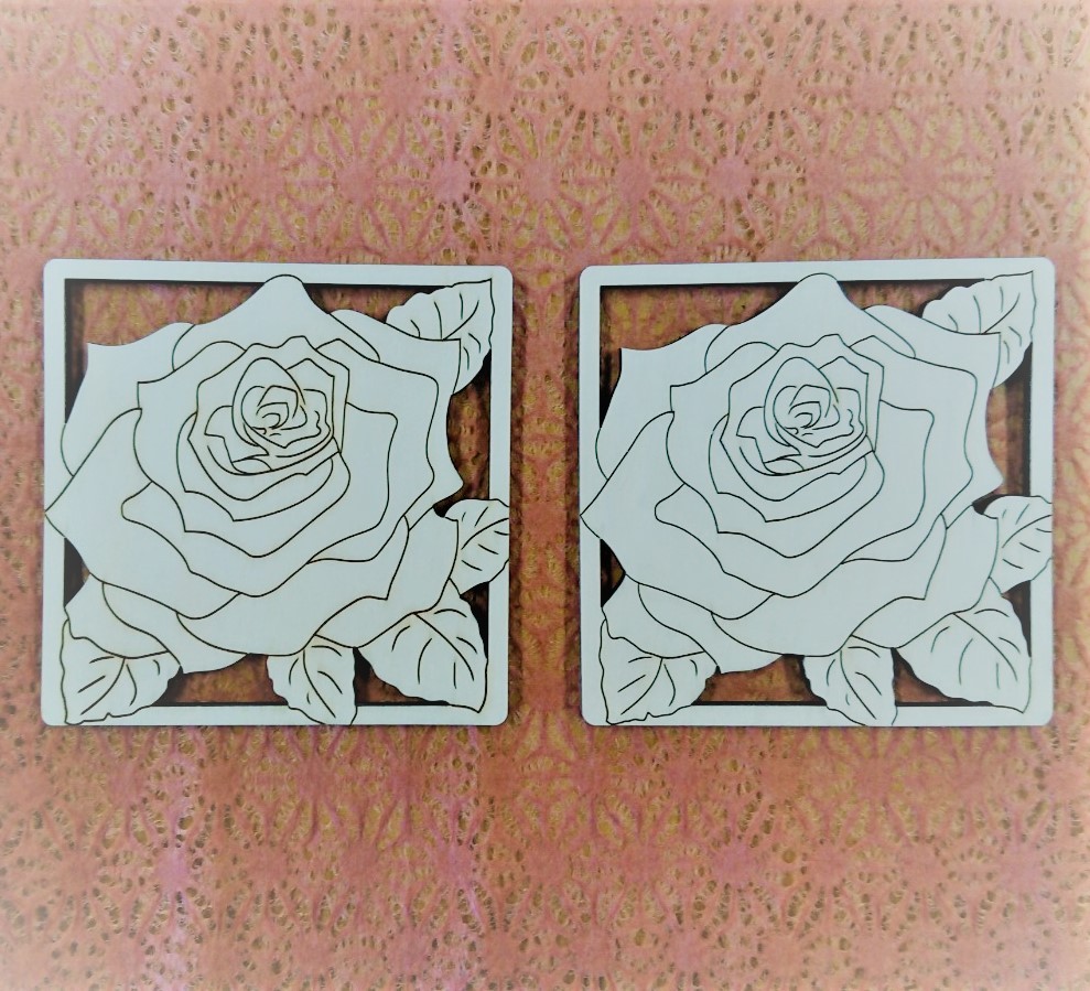 コースターバラ売り コースター バラ 2枚セット その他キッチン小物 モノづくり工房