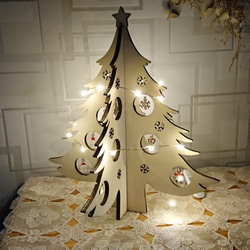 クリスマスツリー（木製） 4枚目の画像