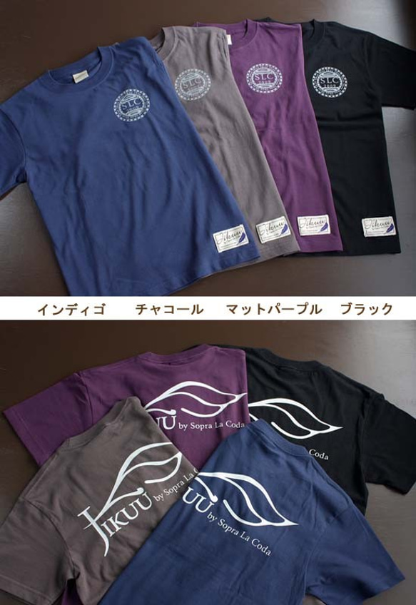 【JIKUU BY SLC】 コットン/メンズTシャツ『JIKUU by SLC』 2枚目の画像