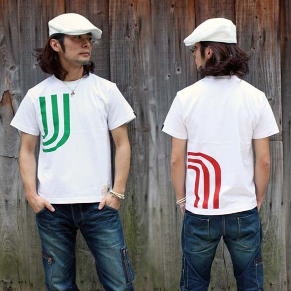 【JIKUU BY SLC】 コットン/メンズシャツ『3J-イタリア』 1枚目の画像