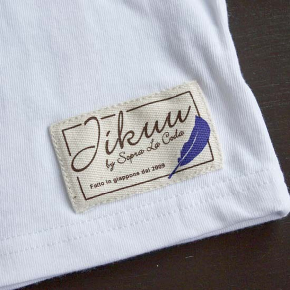 【JIKUU BY SLC】 コットン/キッズTシャツ『3J-イタリア』 7枚目の画像