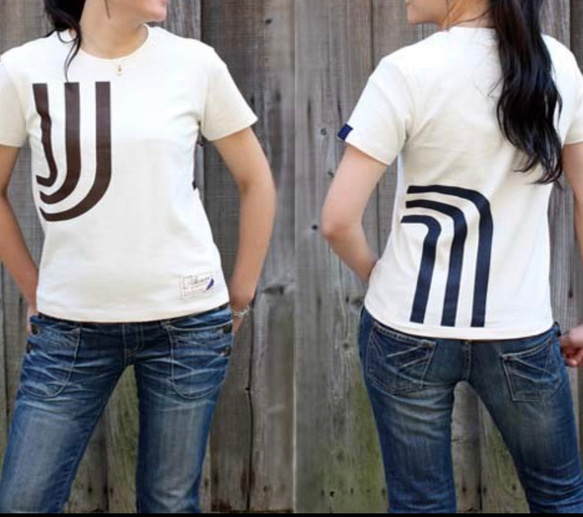 【JIKUU BY SLC】 コットン/レディースTシャツ『3J-ベーシック』 1枚目の画像
