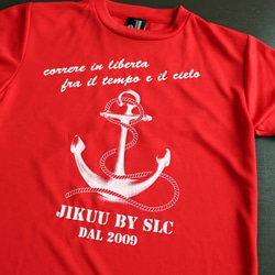 【JIKUU BY SLC】 ポリエステル/キッズドライTシャツ『アンカー』 5枚目の画像