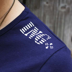 【JIKUU BY SLC】 コットン/レディースTシャツ『ING』 5枚目の画像