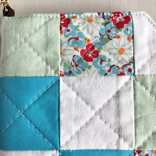 爽やかキルト（ターコイズ）