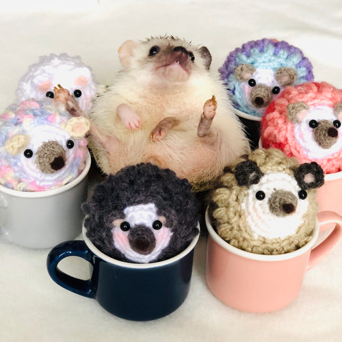 『きりのなかのはりねずみクッション ぬいぐるみ(はりねずみ)』 きりのなかのはりねずみクッション ぬいぐるみ(はりねずみ