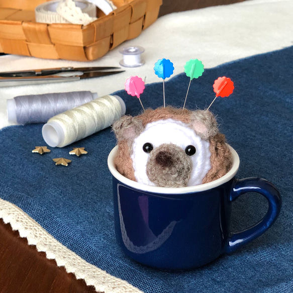 はりねずみ ピンクッション インスタ映えにかわいい ハリネズミ 編み