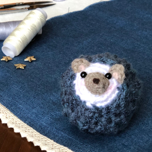 はりねずみ ピンクッション インスタ映えにかわいい ハリネズミ 編み