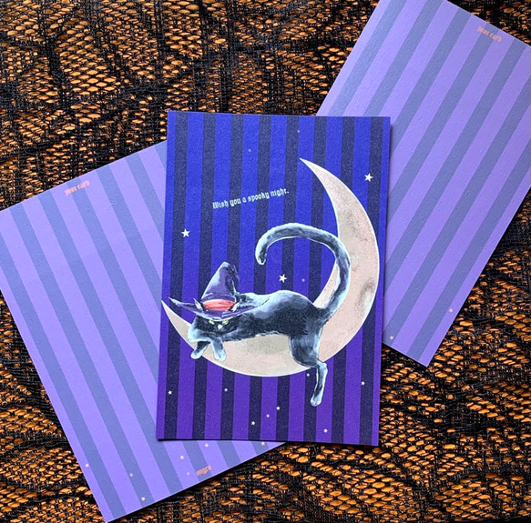 spooky nightポストカード3枚セット 4枚目の画像