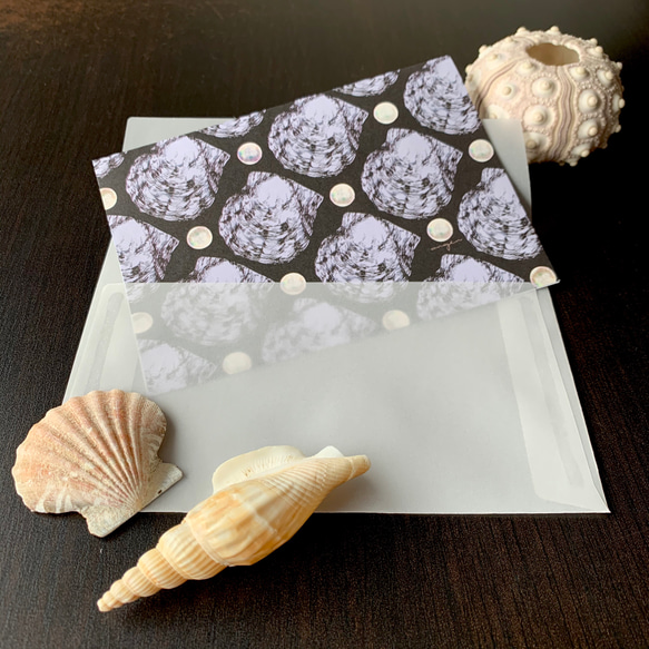 アコヤ貝の秘めごと レターセット 5枚目の画像