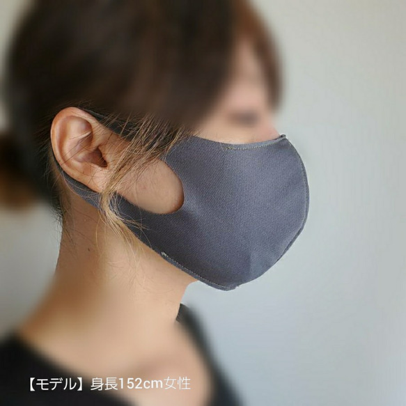 【送料無料】速乾素材☆マスク☆カバーとしても使える！立体インナーマスク 2枚目の画像