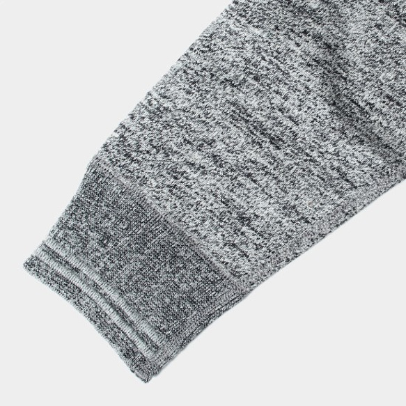 羊毛混紡汗水袋鼠口袋163-6096灰色M 第6張的照片