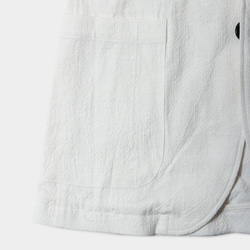 Kasuri Cloth 2Bジャケット　161-6024　WHITE　L 6枚目の画像