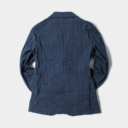 Kasuri Cloth 2Bジャケット　161-6024　NAVY　M 2枚目の画像