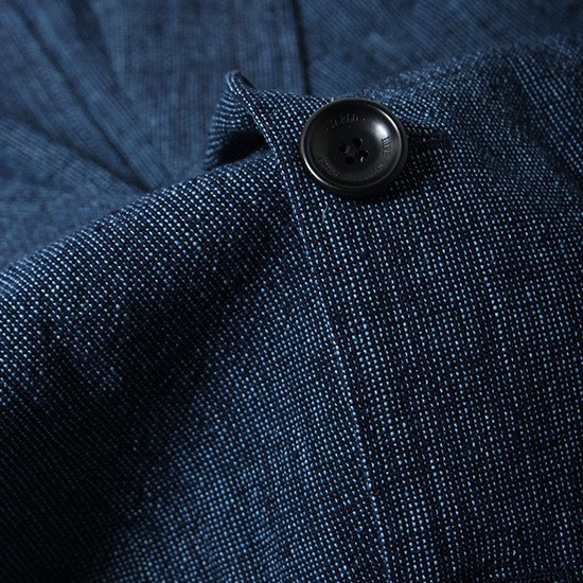 Kasuri Cloth 2Bジャケット　161-6024　NAVY　M 3枚目の画像