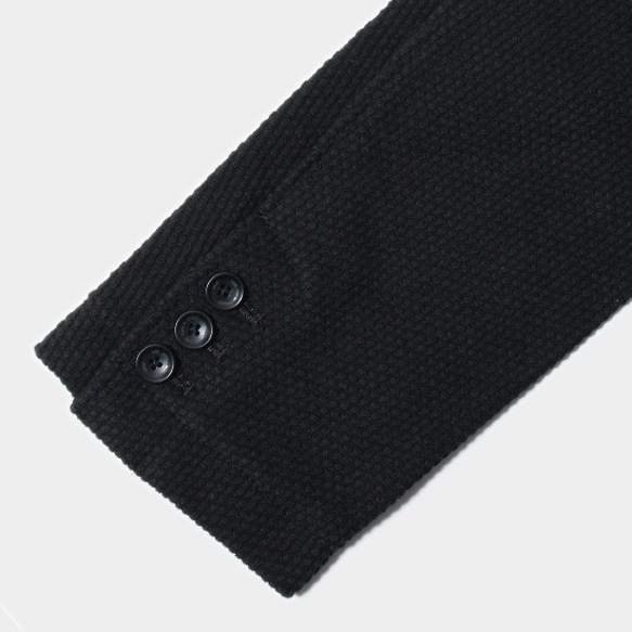 Washi Judo Cloth 2Bジャケット　161-6014　BLACK M 7枚目の画像