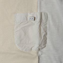 切換口袋短衫JD171-6216灰白色M（44） 第5張的照片