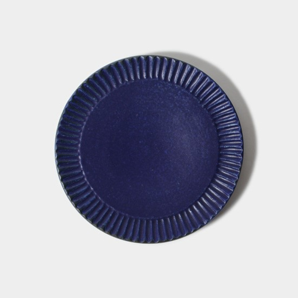JARLD×Mukaiyama窯Kasama烤盤（中）163  -  6388 Blue Free 第1張的照片