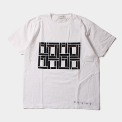 JARLD×MAYUMI GAMOU Tシャツ 板　JD182-6046　ホワイト　M 1枚目の画像